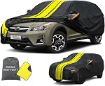 New Upgraded Car Cover Custom Fit for Chevy Corvette C4/C5/C7/C8 Coupe Convertible Targa (1980-2026), Waterproof All Weather for Automobiles Full Exterior Cover Rain Sun Snow UV Protector.