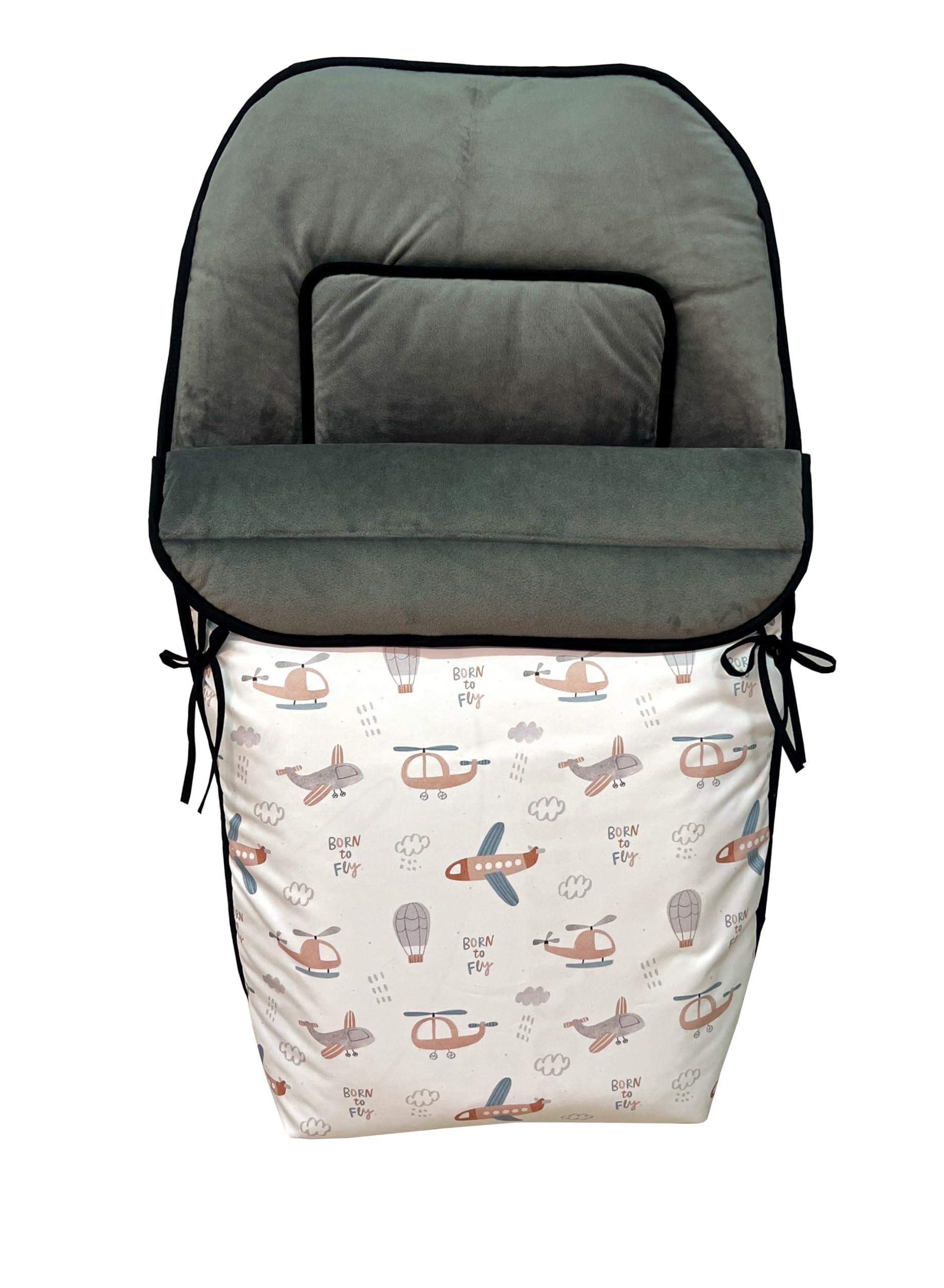 Baby Star Saco Universal para Silla de Paseo, Diseño Elegante, Confortable e Impermeable, Saco Bebe Resistente al frío hasta -15 Grados