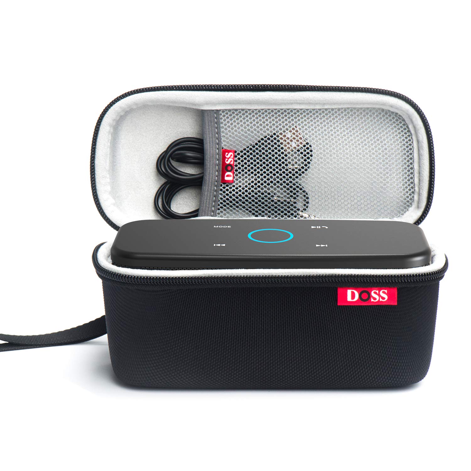 DossSoundBox Plus Official Protective Hard EVA Travel Case- Black