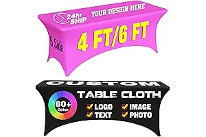 Customized Tablecloth with Business Logo | Personalized Promotional Table Linen