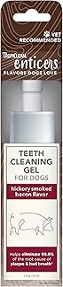 Tropiclean Hickory Smoked Bacon Enticers Teeth Cleaning Gel for Dogs 59 ml