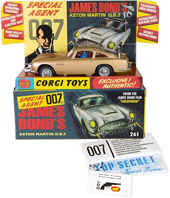 Corgi Model Club 261 - James Bond's Aston Martin DB5