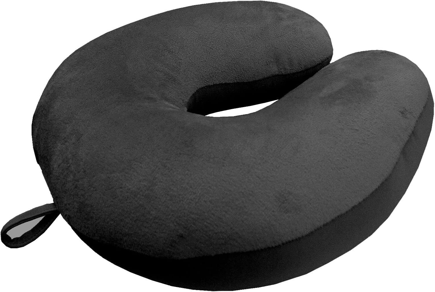 Universal Soft Black U Shaped Travel Pillow Neck Support