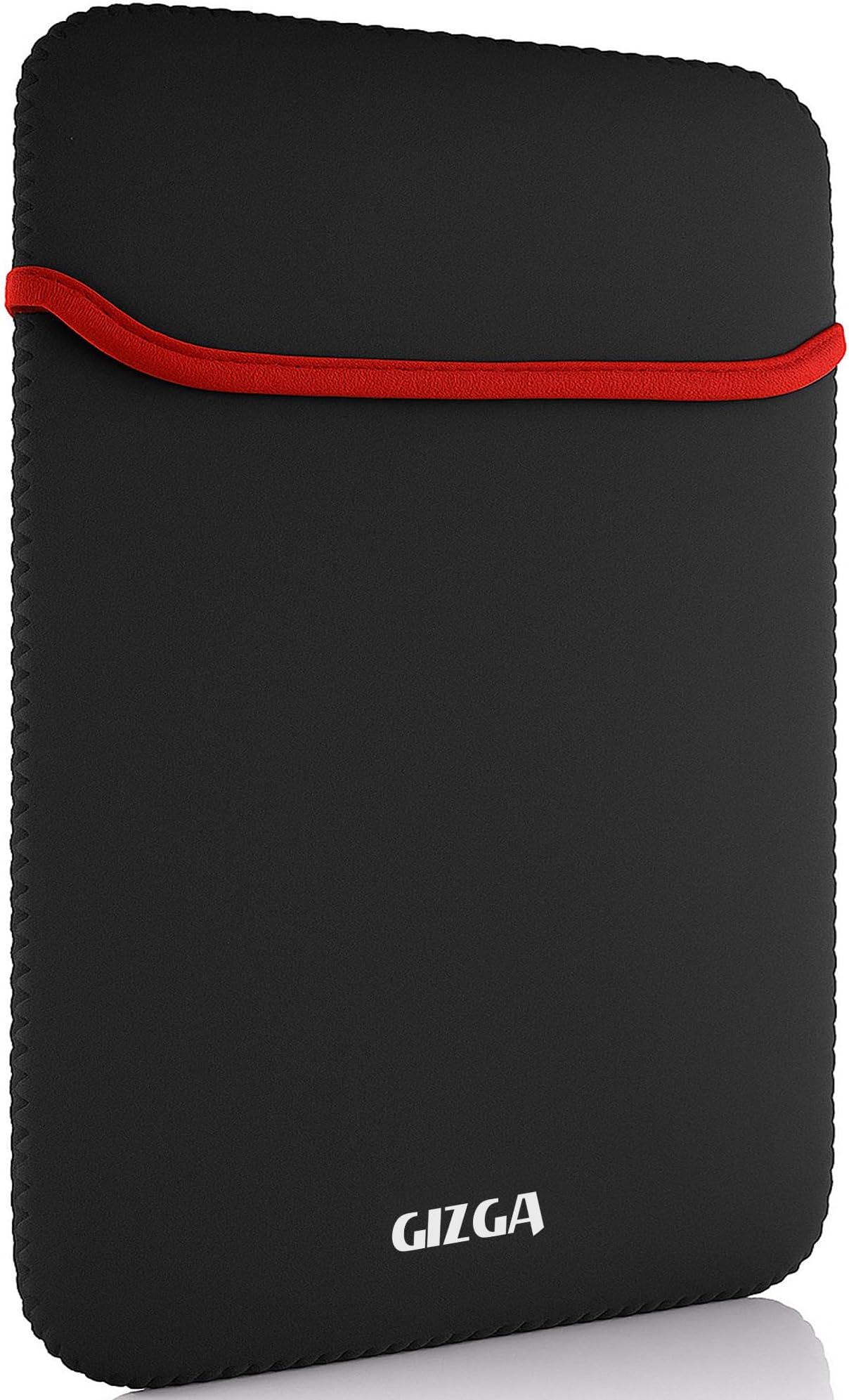 GIZGA Club-laptop Neoprene Reversible for 15.6-inches Laptop Sleeve - Black-Red