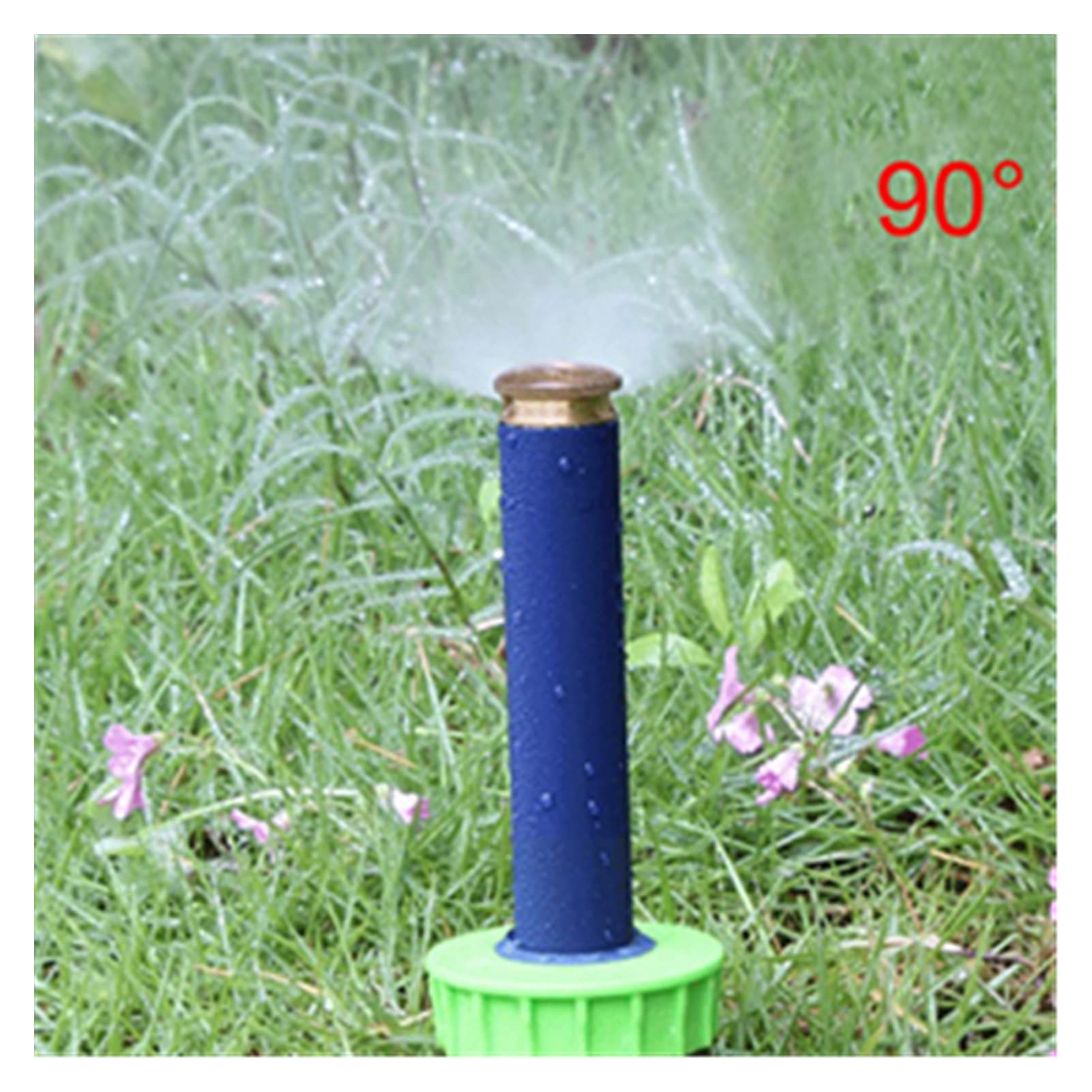10 pezzi di 1/2 pollice filettatura femmina pop up sistema di irrigazione prato e giardino angolo di rotazione di 90 gradi