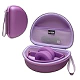 LTGEM Case Compatible with Beats Solo 4 / Studio Pro/Studio 3 / Solo 3 On-Ear Headphones, Deep Purple(Case Only)