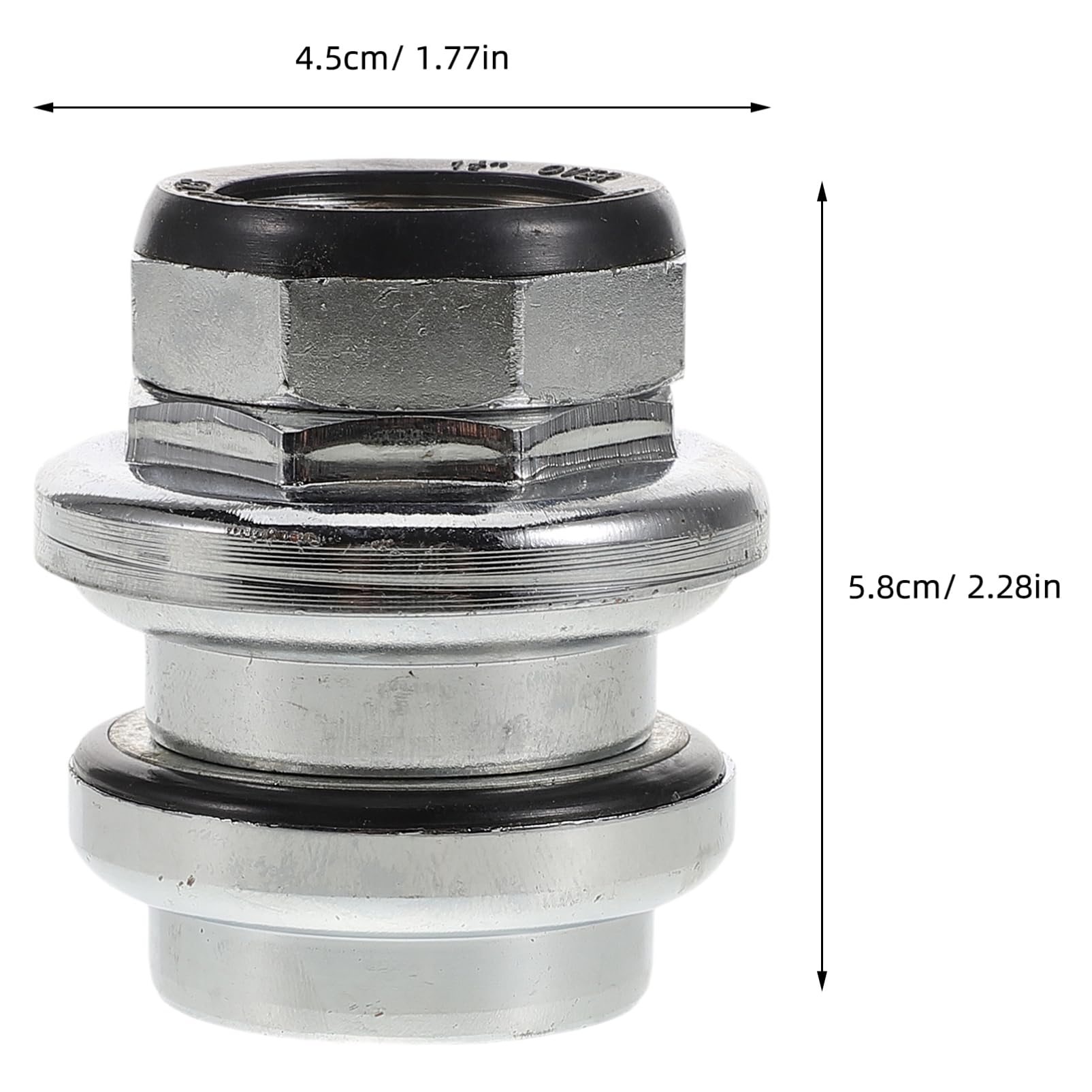 CORHAD Bike Metal Headset Tapered Stack Front Fork Bowl Sturdy Replacement for Bicycle Stable Riding Experience