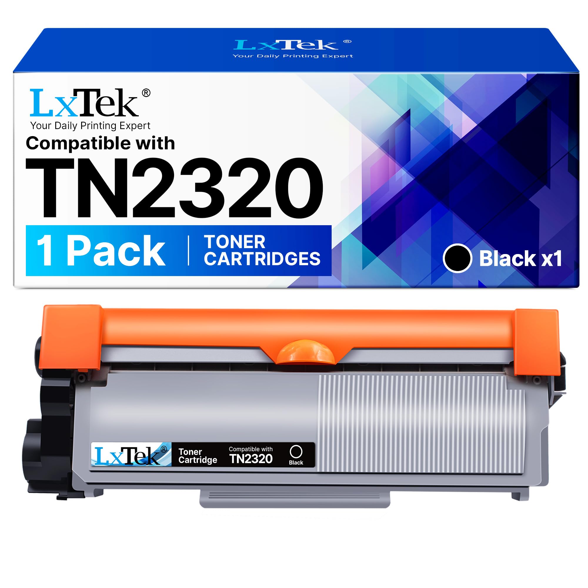 LxTek TN2320 Toner Kompatibel für Brother TN-2320 Schwarz Toner TN-2310 TN2310 für Toner Brother MFC L2700DW MFC-L2700DN MFC-L2720DW HL-L2340DW HL-L2300D DCP-L2520DW DCP-L2540DN MFC-L2740DW (Schwarz)