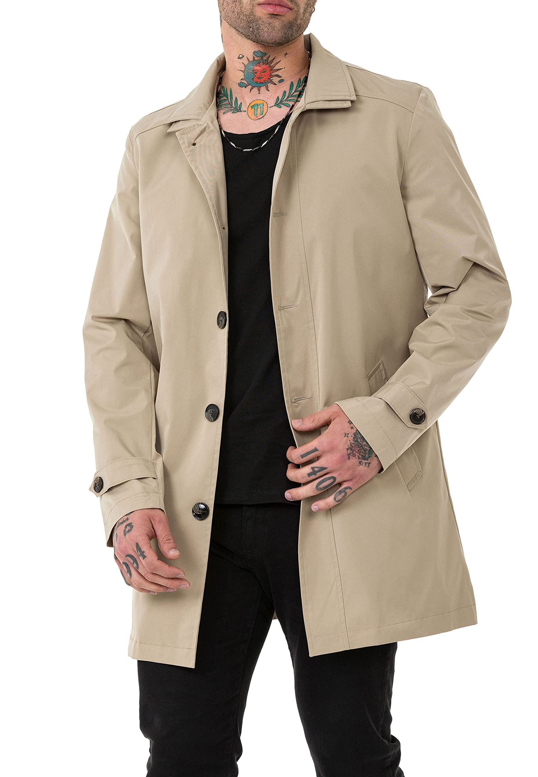 Red Bridge - Cappotto da uomo Trench