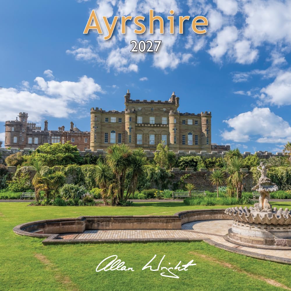 2027 Scotland Calendar: Ayrshire – Wall Calendar – Month to View – 12 Months