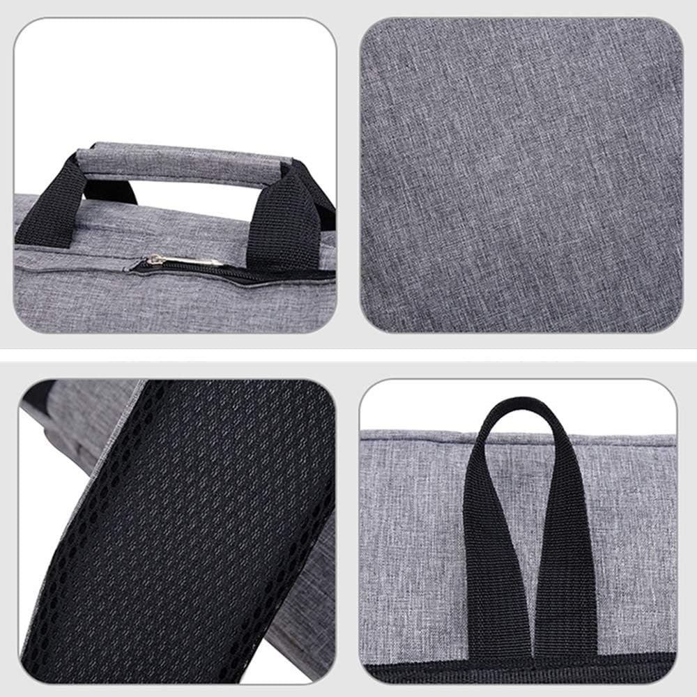 HANNA-SHOP Artist Bag Canvas Artist Portfolio Case Carry Backpack Colorized Sketch Board for Art Supplies Storage and Traveling Size (24"x18") (Gray)