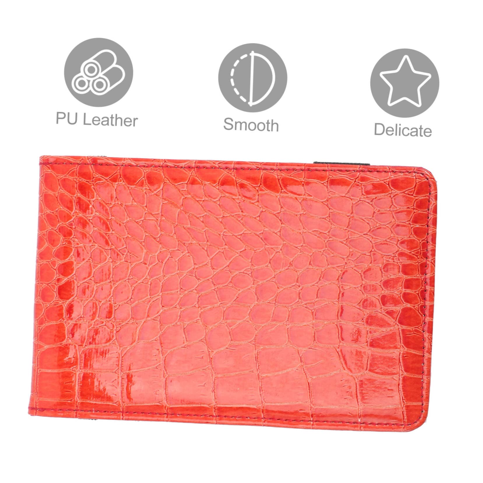 NAMOARLY Golfing Scorebook PU Durable Score Recording Notebook with Pencil Portable Golfs Scorecards Keeper for Golf Enthusiasts and Competitions