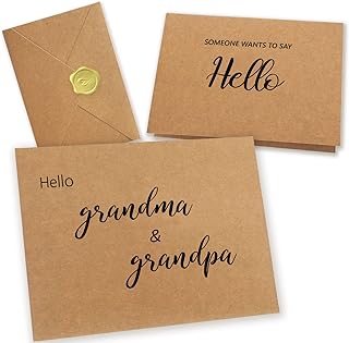 Pregnancy Announcement for Grandparents, Pregnancy Annoucement Card for Grandparents, Grandparents Baby Announcement Ideas for Pregnancy Reveal, First Time Grandparents Gifts