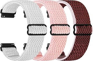 TumpCez Quick Release Watch Band - Choice of Width -18mm 19mm 20mm 22mm 24mm Watch Bands, Solo Loop Adjustable Elastic Nylon Watch Straps Replacement Wristband for Men Women