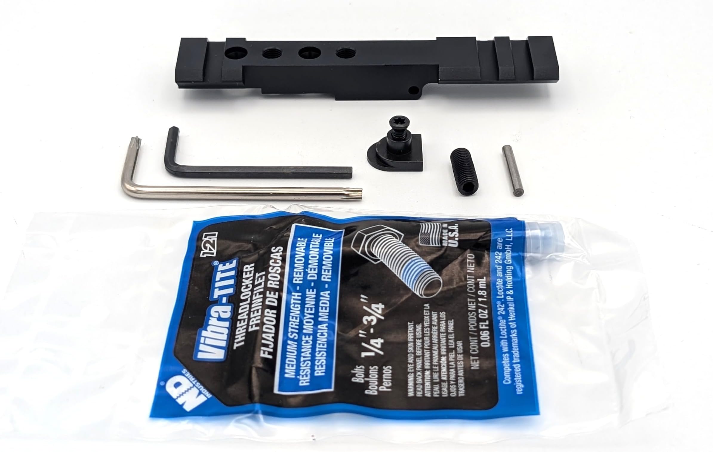 BadAce Mosin Nagant No Drill Picatinny Rail Scout Mount for M9130,M44,M38,T53