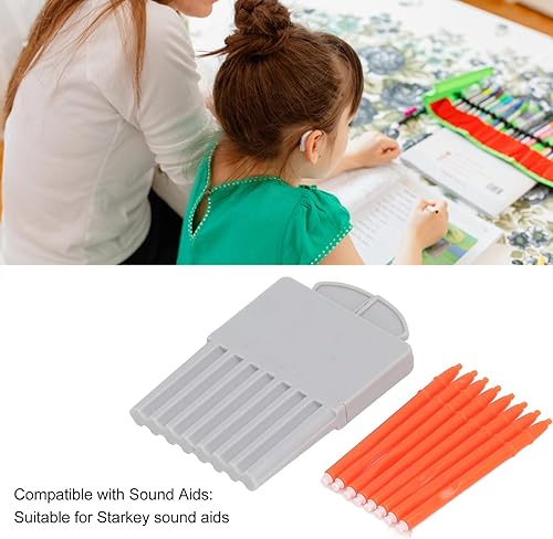 Miniatura 2 de Saluaqui Sound Aid Wax Guards, 48 Count Hearing Wax Guards, Waterproof and Oil Resistant, Easy Installation, Compatible with Phonak, Widex, and