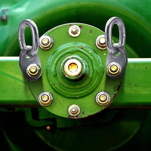 Miniatura 4 de 7100 Soporte de elevación del motor de 5500 libras de capacidad, soportes de elevación del motor para usar con nivelador de polipasto de motor y