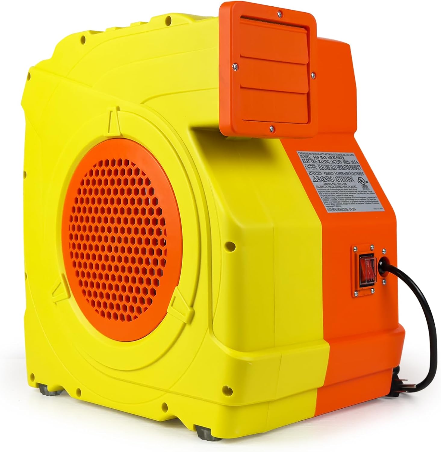 WARSUN Commercial 2.0HP Air Blower Fan for Giant Inflatable Products Recommended for Bounce House Water Slides, Jumpers, Paint Booths, Party Tents