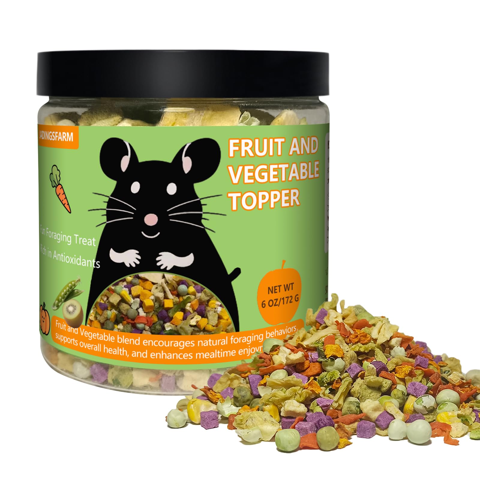 JADINGSFARM Freeze-Dried Fruit & Veggie Mix