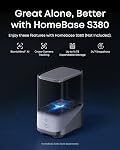 eufy Security eufyCam S4,4K Solar Camera Wireless Outdoor, 3-Lens Bullet-PTZ Cam, 360° Coverage, 8X Auto Zoom, AI Recognition,AI Track, Color Night Vision, 0 Monthly Fee, Built in 32 GB Storage