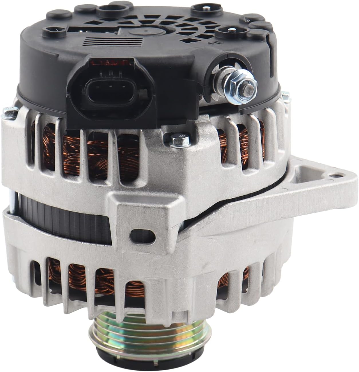 FEIDKS Alternator 12V 150A 6-Groove Pulley Compatible with Hyundai Elantra 2017-2020 Kia Forte 2017-2021 Replace# 373002E721, 61001473