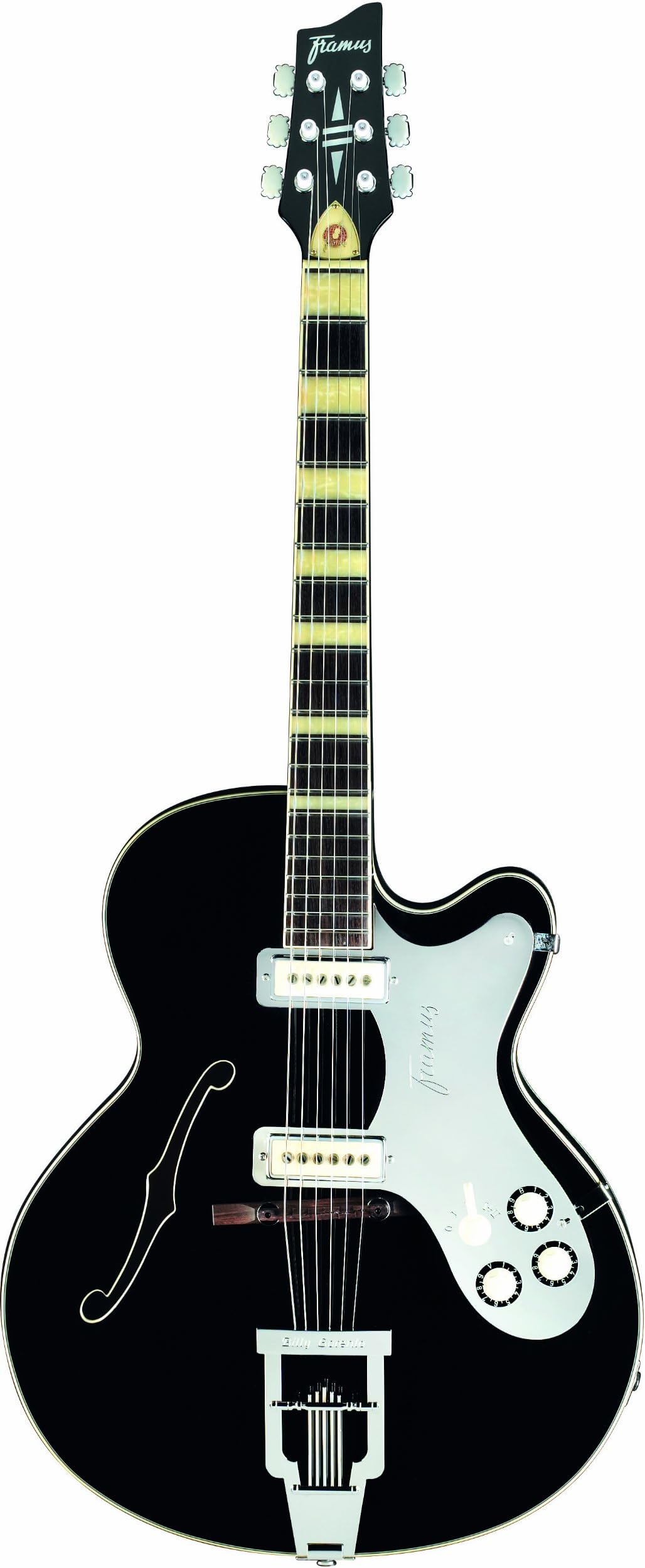 Framus Vintage Billy Lorento FR05120BILORJGV30 - Electric Guitar - Black High Polish