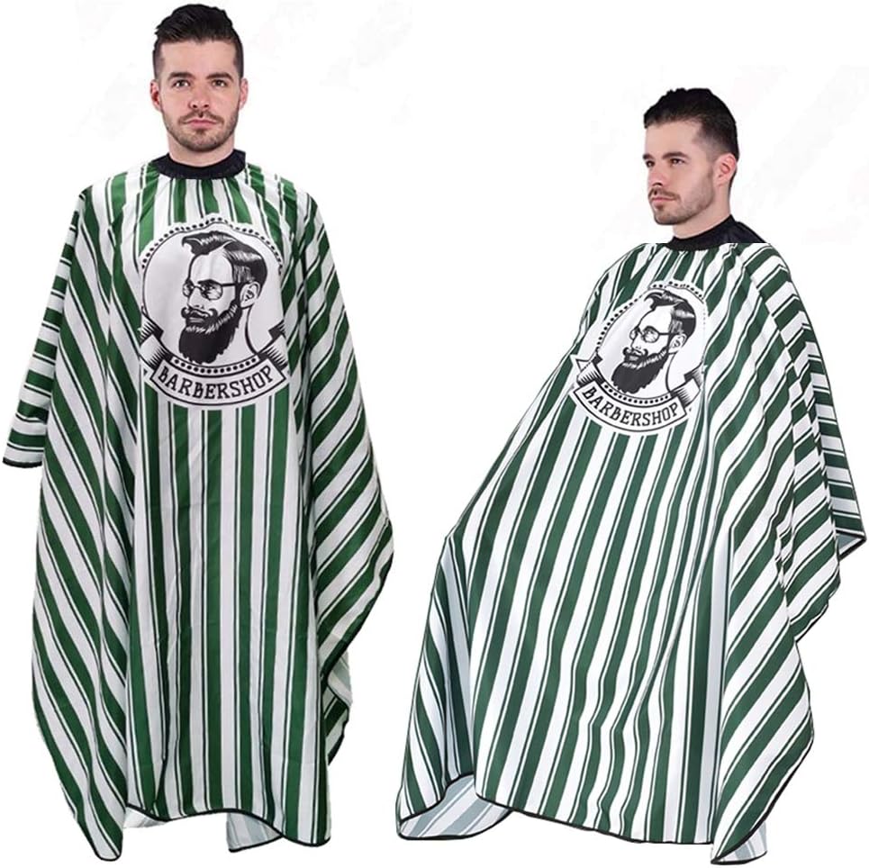Hairdressing shawls, hairdressing dresses, hairdressing accessories, tear-resistant materials are lightweight and durable, easy to clean. Suitable for barber shops and homes