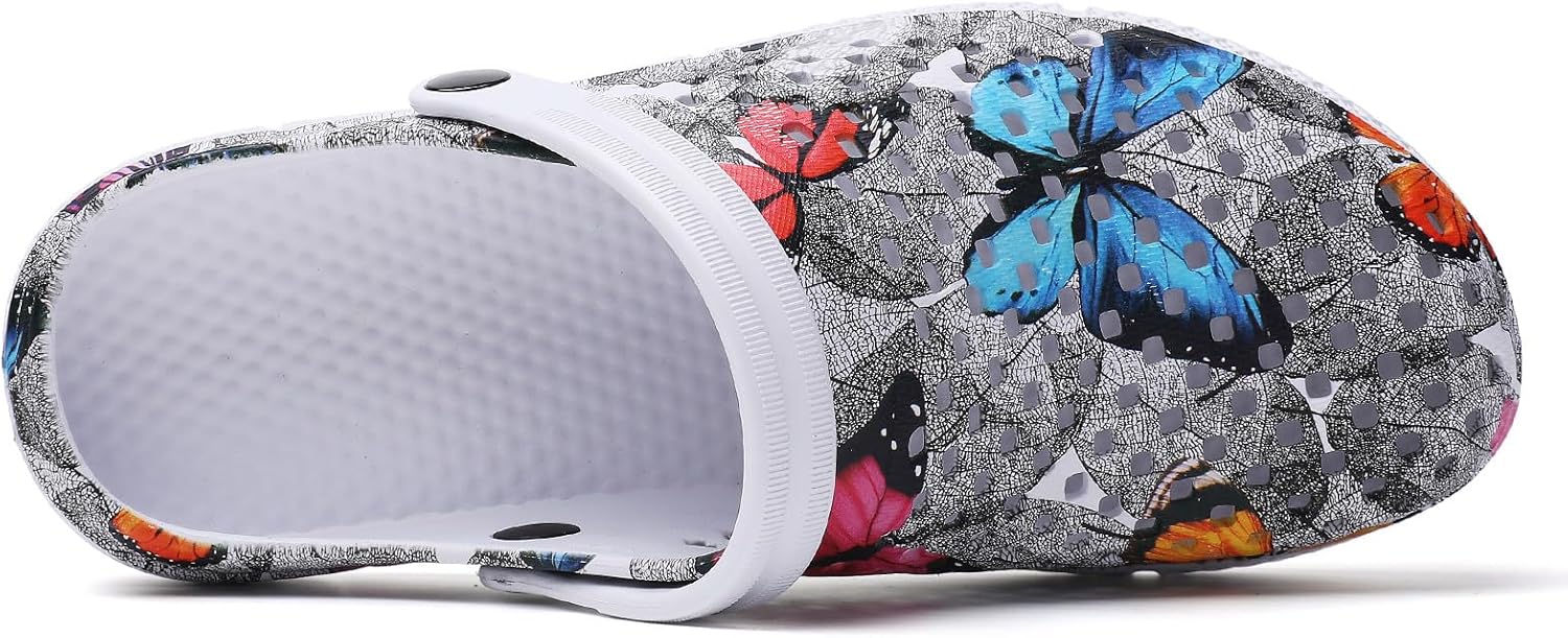 Waterproof Garden Clogs for Women: Classic Comforts - Slip On Lightweight... - Picture 16 of 28