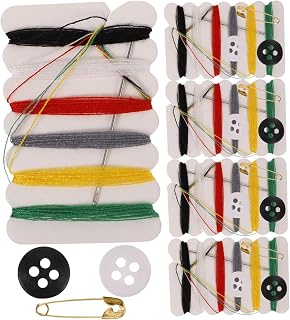 Portable Sewing Tool Set for Beginners, 100 Packs Needle Thread Repair Kit