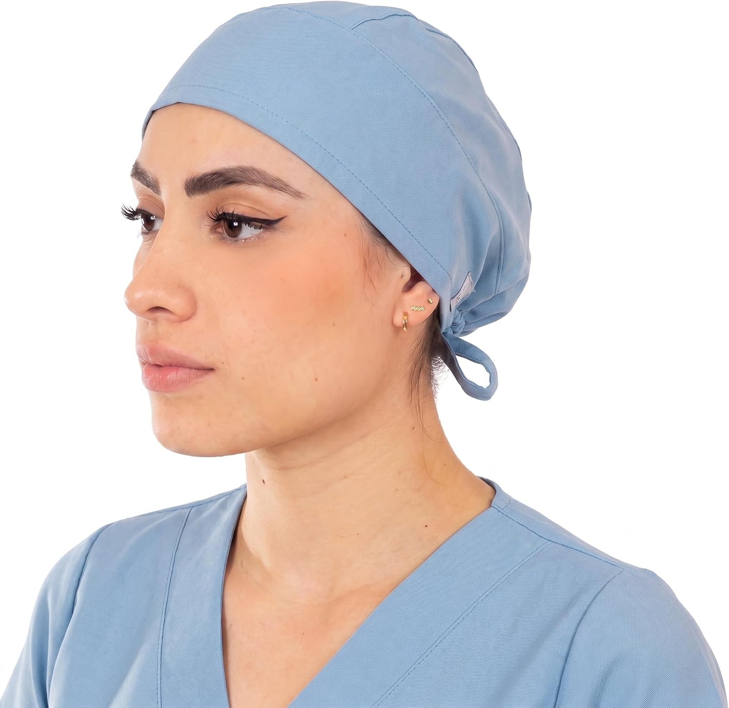 BEE ON Medical Scrub Cap 2-Pack – Premium High-Density Rayon Blend Fabric, Superior Comfort, Men Women Surgical