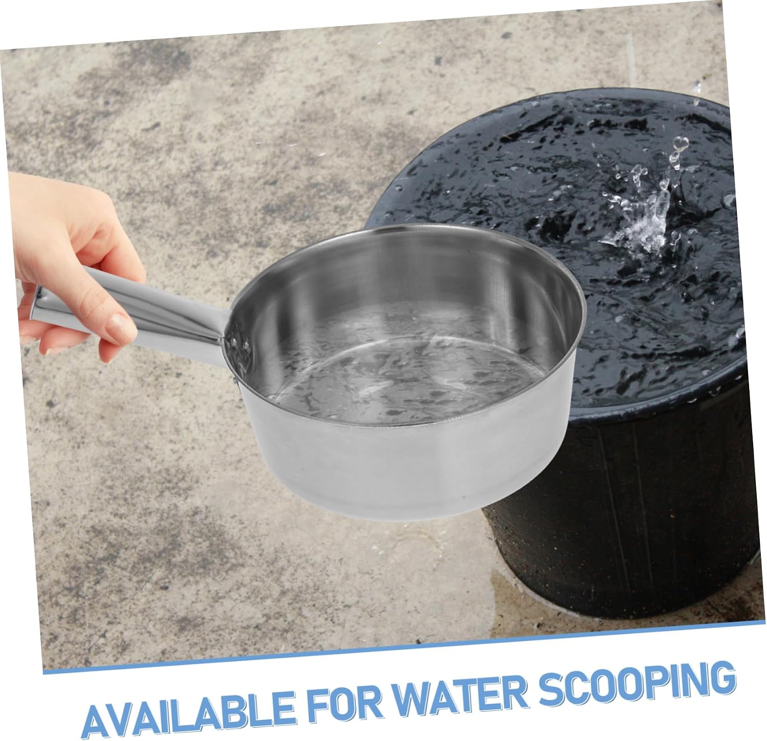 Thickened Stainless Steel Water Ladle Soup Spoon Large Serving Spoon Kitchen Utensils Easy Clean Sturdy Scoop
