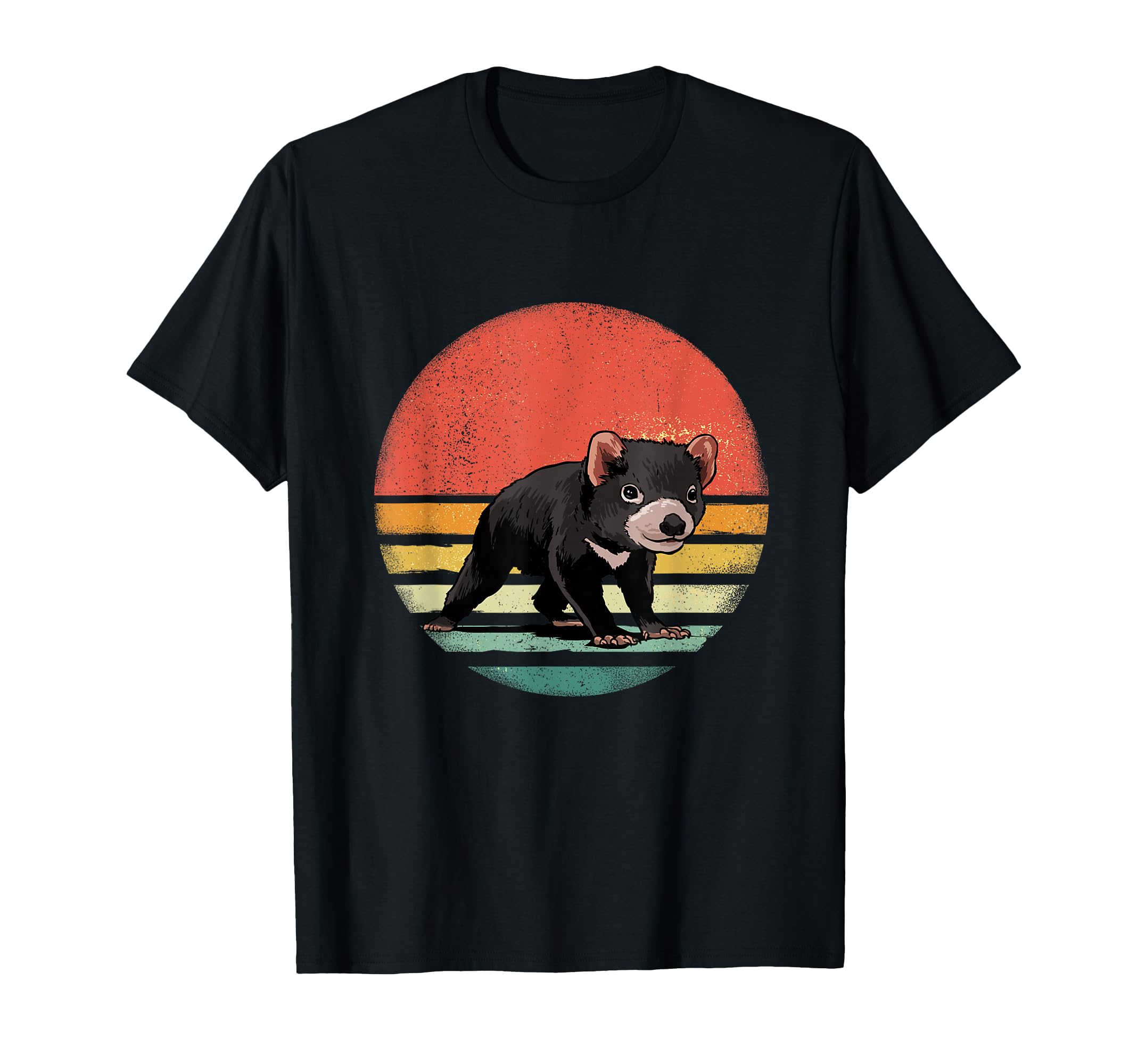 Tasmanian Devil Shirt Retro Style Animal Lover Zookeeper T-Shirt