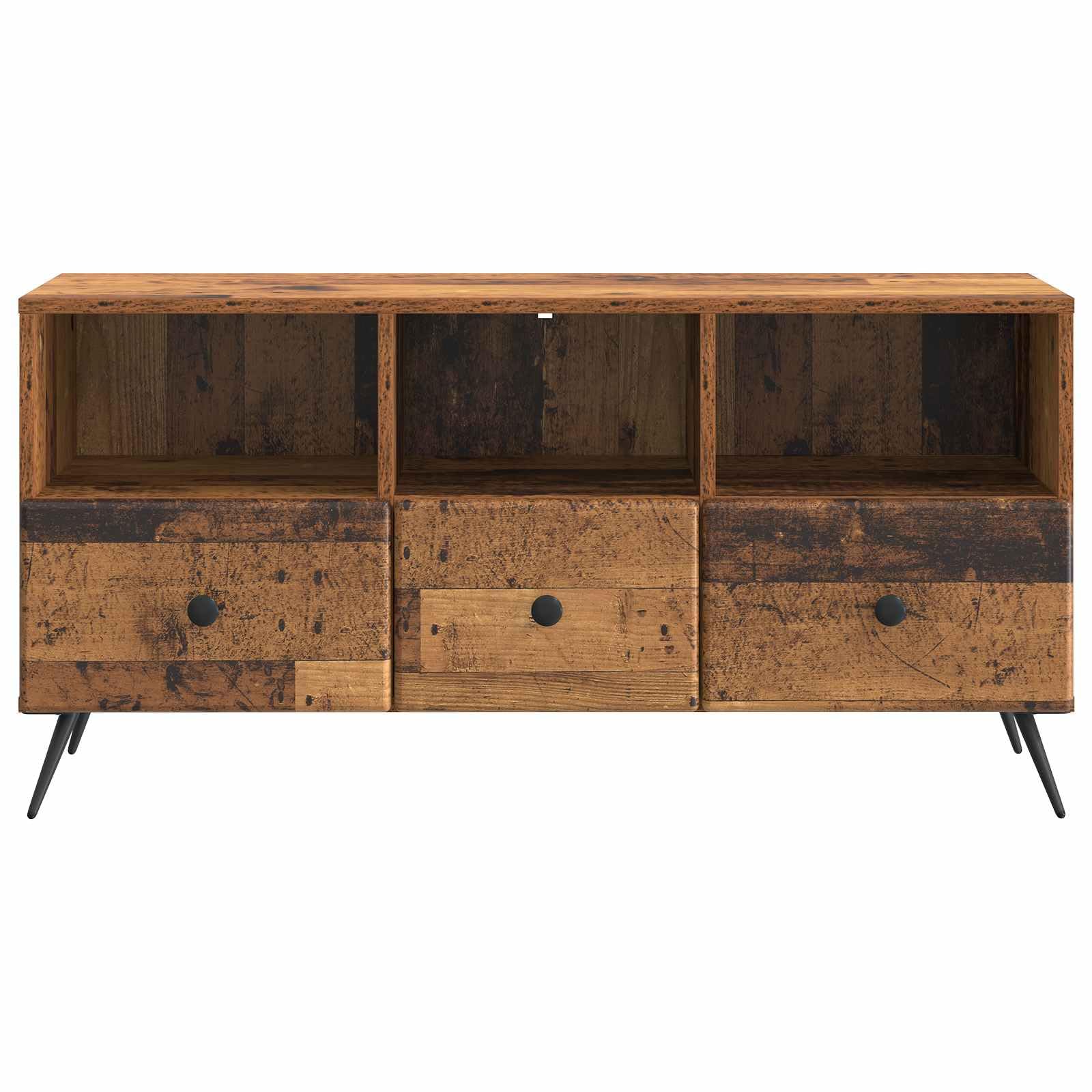 Szafka pod telewizor z drewna, 102 x 34,5 x 50 cm, drewno