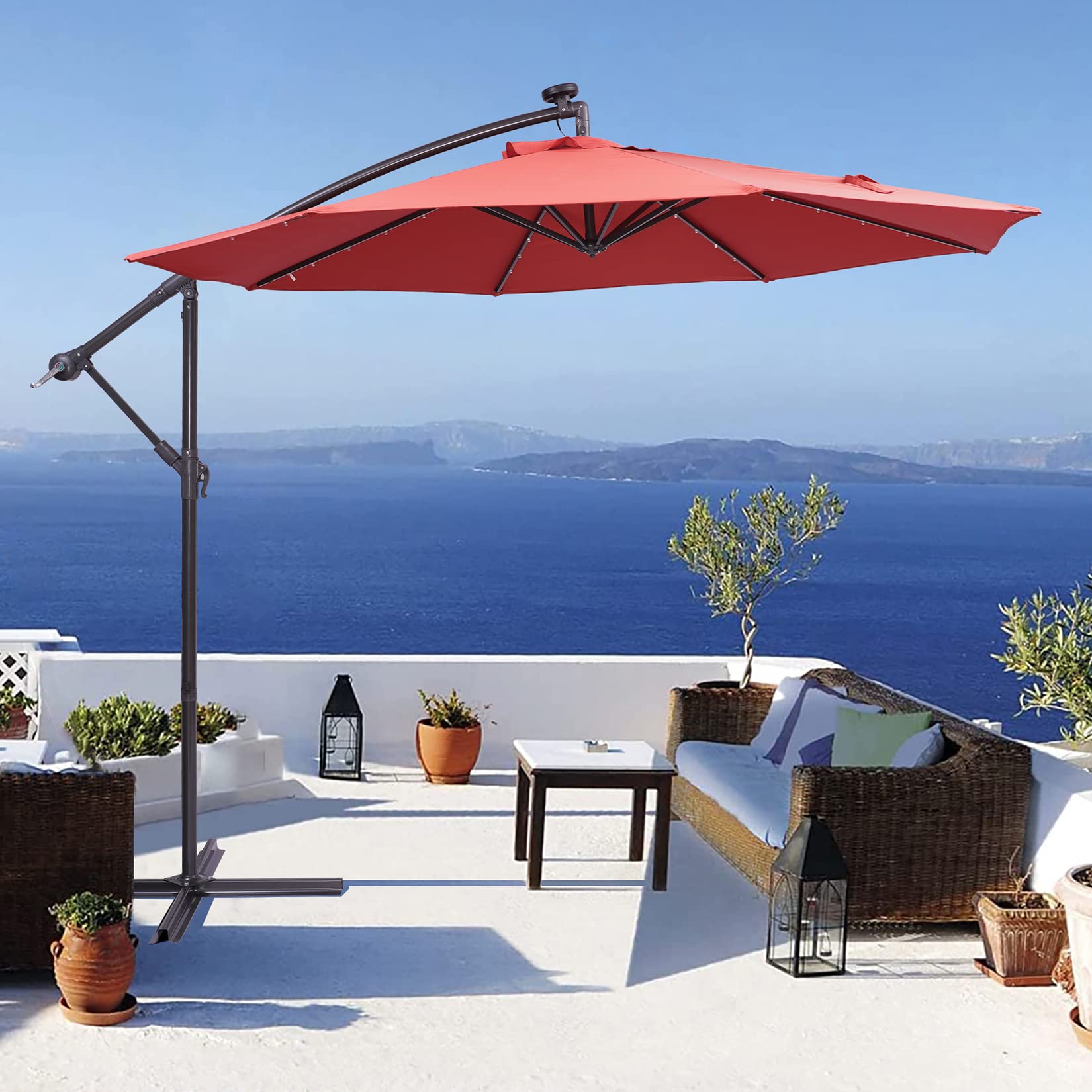 11' Deluxe Cantilever Umbrella