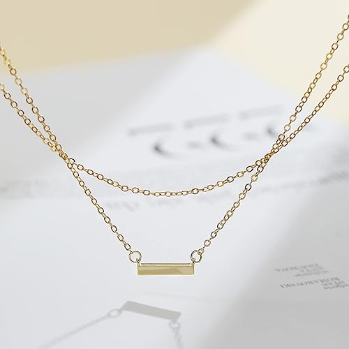 Miniatura 5 de Collner Collar con colgante de corazón de oro de 14 quilates para mujer, delicado collar de estrella, gargantilla de mal de ojo, collar bohemio