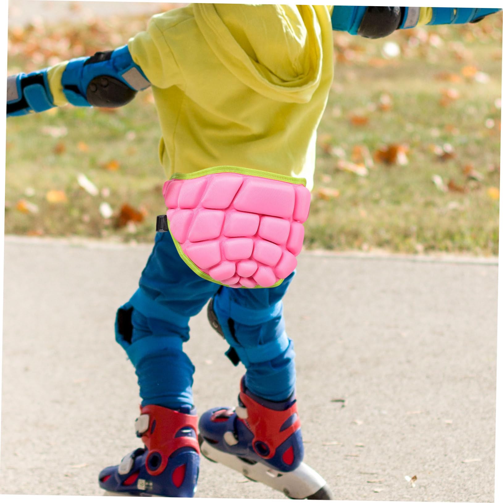 OHPHCALL Skiing Hip Guard Pad Durable Eva Sponge for Boys and Girls Protective Comfortable Gear