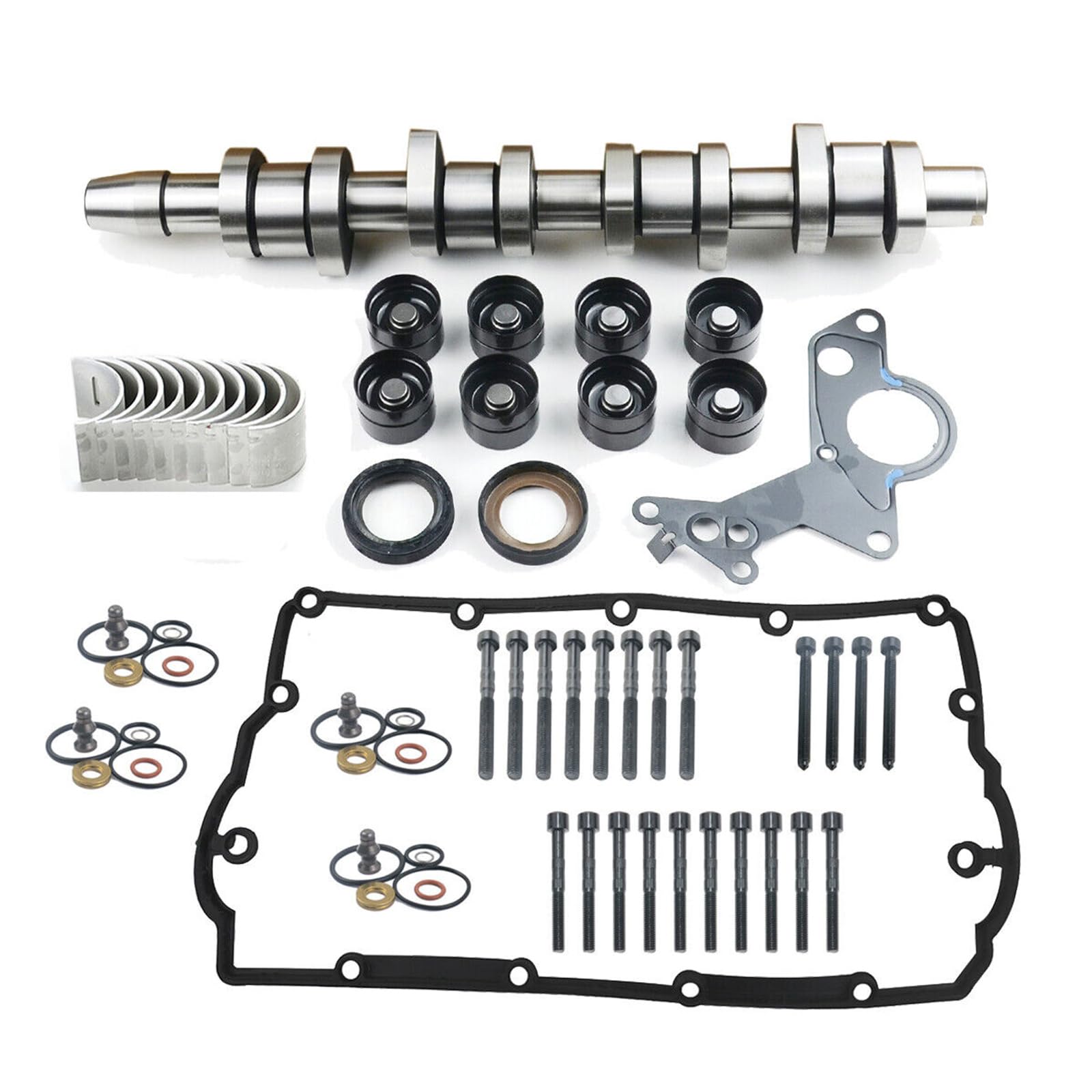 Kit d'arbre à cames compatible avec G0lf 4 5 Pa-ss at 3B 3C Sha-ran A3 A4 A6 BLS AXC AUY BXF 1.9 038109101R