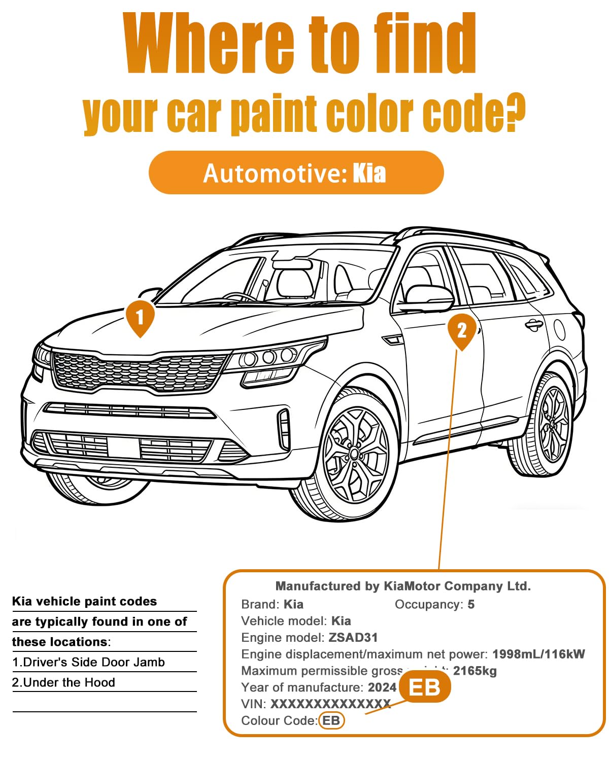 Platinum White Pearl NH-883P Compatible with Honda 2-in-1 Touch Up Paint Pen Ultimate Car Scratch Repair Kit，Quick Fix Rust-Resistant and Long-Lasting Paint Scratch Remover — view 121