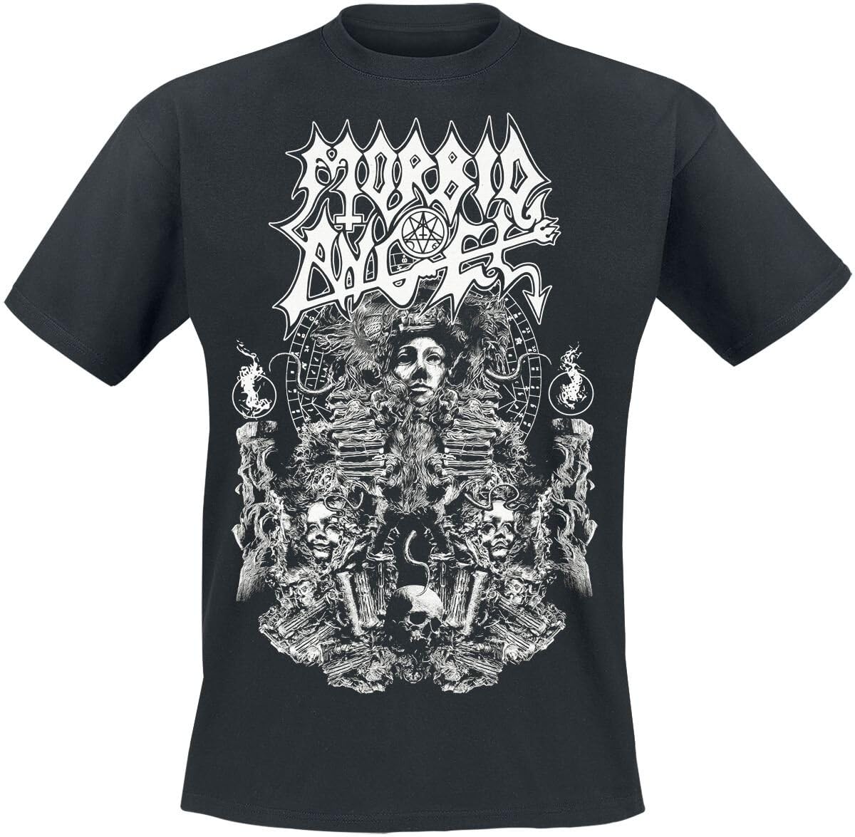 RAZAMATAZ Morbid Angel 'Pillars Crumbling' Black T-Shirt, Black, XXL