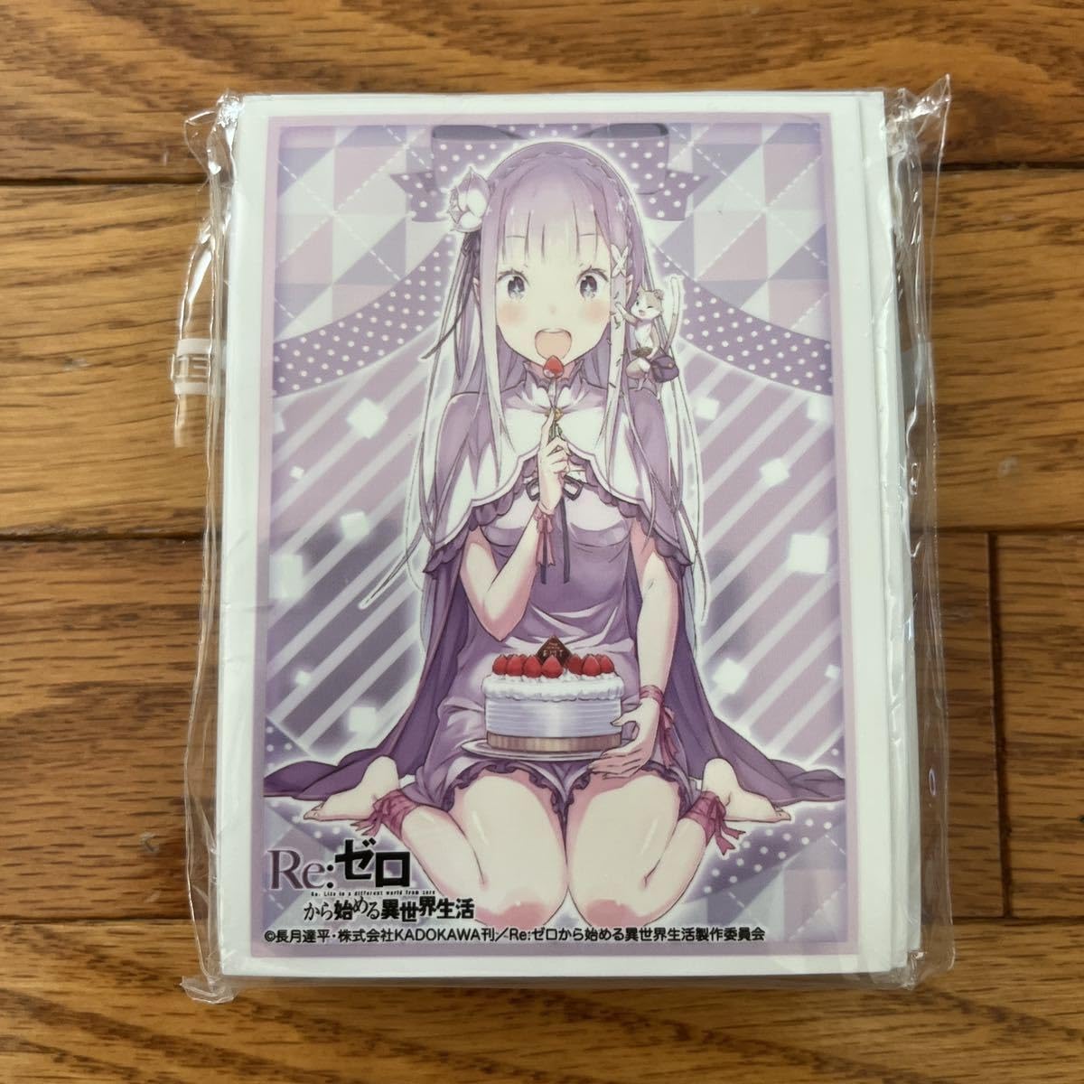Bushiroad Card Sleeve Lizero Emilia Shin-ichiro Otsuka Ver. Supply Re Zero 
