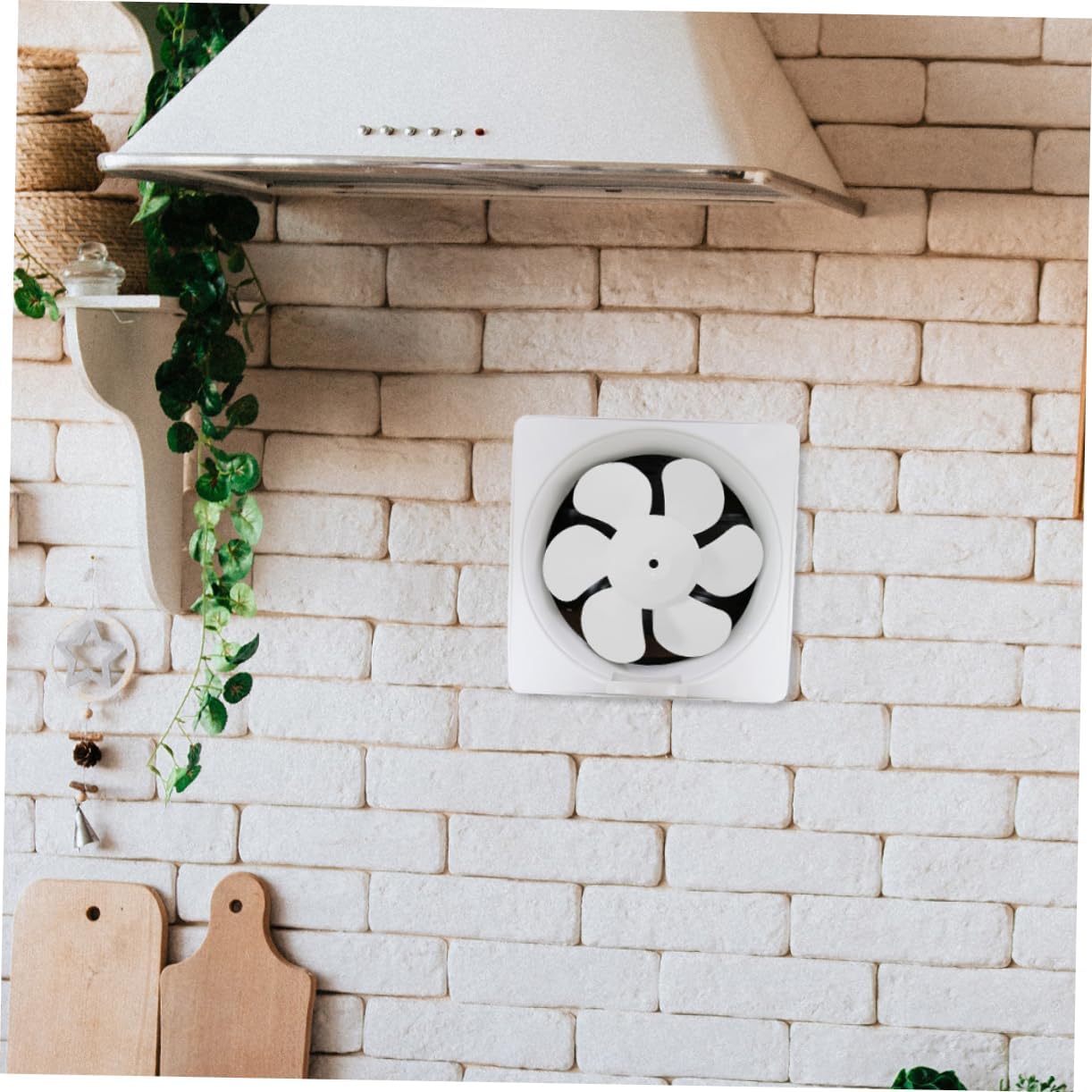 GLEAVI Exhaust Fan Replacement for Bathroom Kitchen Plastic Cooling Fan Installation Maintenance Compatible with Exhaust Fans