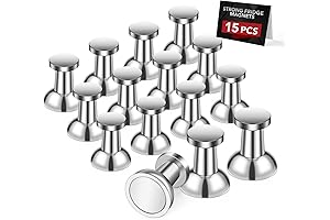 Classroom Must Haves, Locker Accessories, Silvery 15Pcs Locker Organizer, Fridge Magnets, Locker...