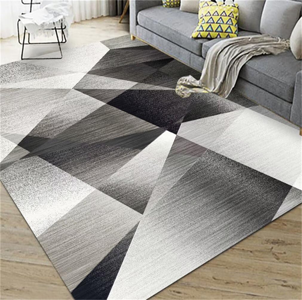 Tapis antidérapant et antitache 200x200cm idéal pour le salon et les enfants