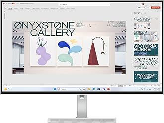 L27h-4A Monitor, 27" QHD IPS Panel Display, 100Hz, HDR10, USB-C- Waves MaxxAudio®, 1ms MPRT, Cloud Grey NearEdgeless Design