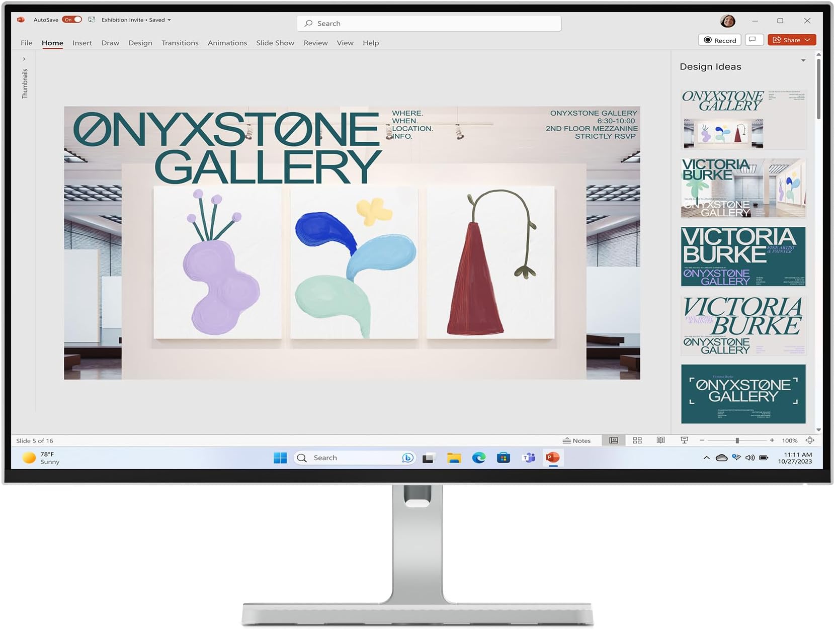 Lenovo L27h-4A Monitor, 23.8" QHD IPS Panel Display, 100Hz, HDR10, USB-C- Waves MaxxAudio®, 1ms MPRT, Cloud Grey NearEdgeless Design