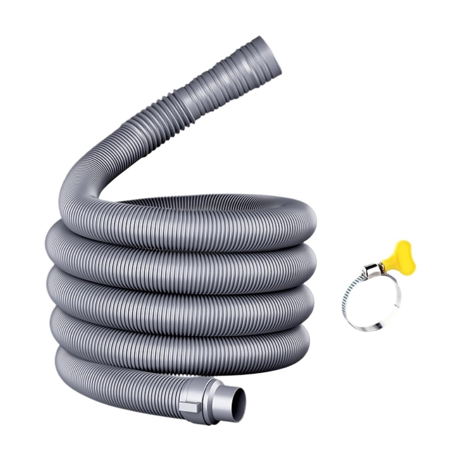 Tubo de drenaje del PVC lavadero flexible y conector la manguera prueba escape diámetro grande elástico(3meter)