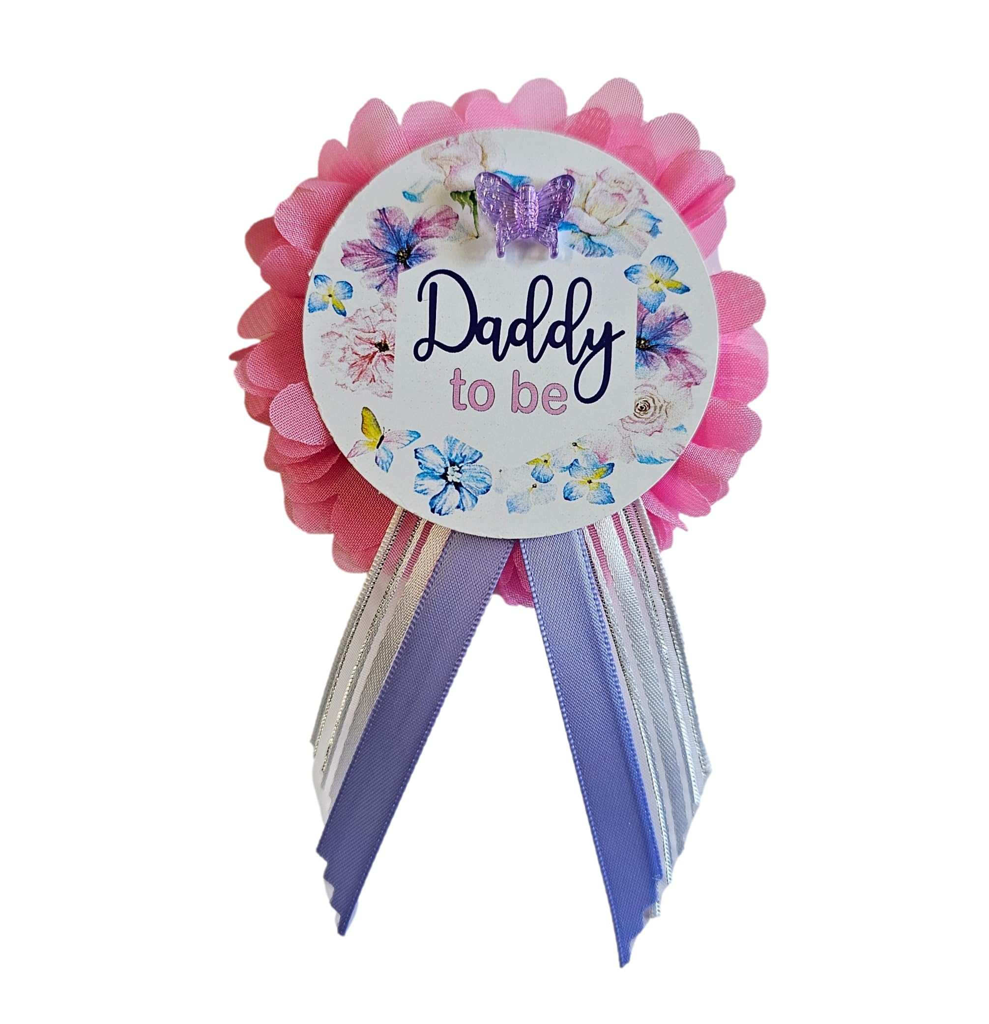 Butterfly Theme Baby Shower or Pregnancy Announcement Party Favors, Baby Shower Decorations, Baby Shower Invitations, Baby Shower Invites, Baby Shower Gifts (daddy pin)
