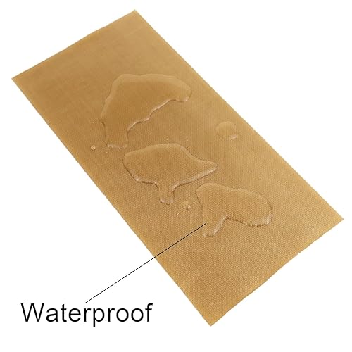 Miniatura 3 de HZCOYIM Cinta adhesiva de fibra de vidrio de teflón, (3 pulgadas x 33 pies x 0.007 in) Cinta adhesiva de fibra de vidrio recubierta de PTFE de alta