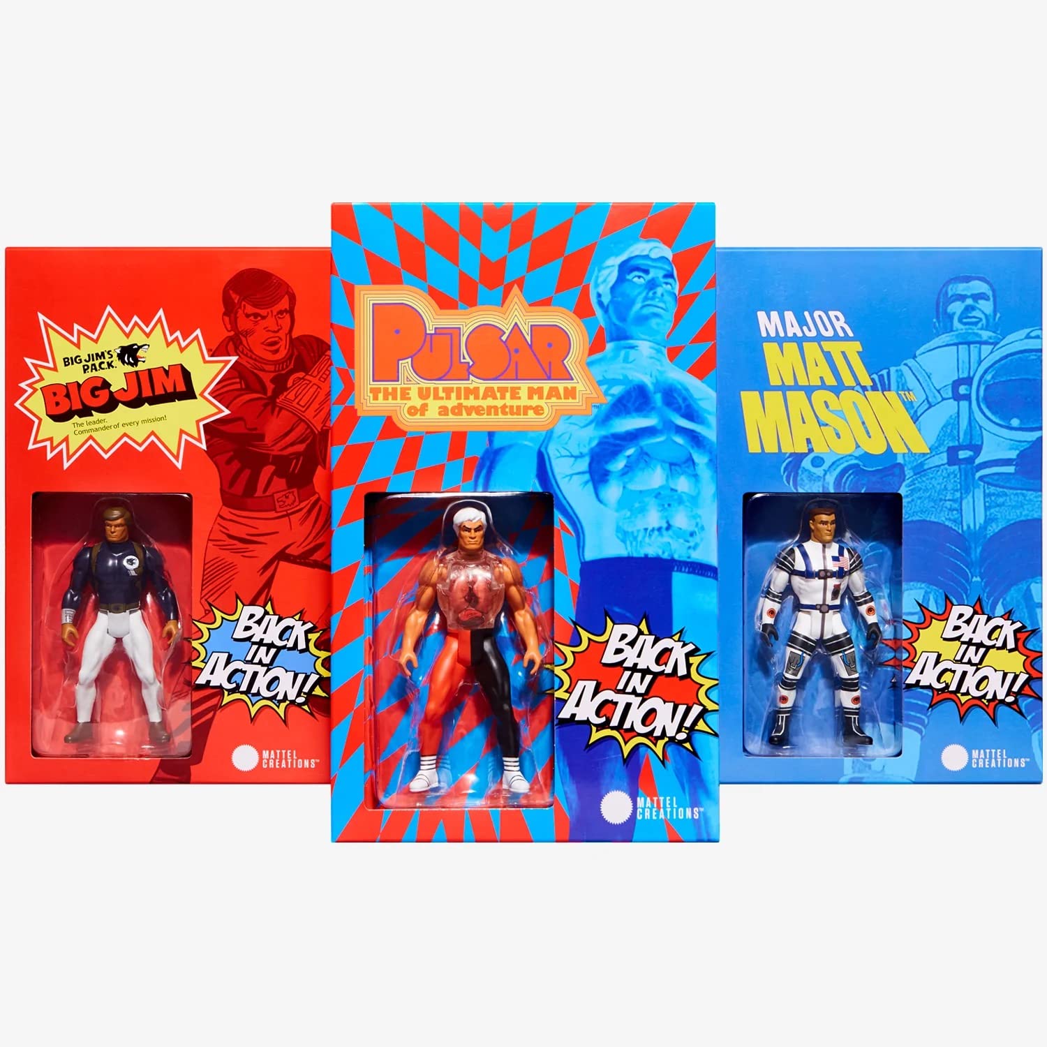 Amazon.co.jp: Back in Action!ビッグジム メジャーマット・メイソンと