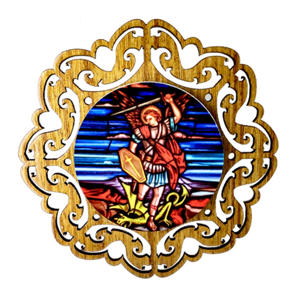 Divine Today St. Michael Door Sticker